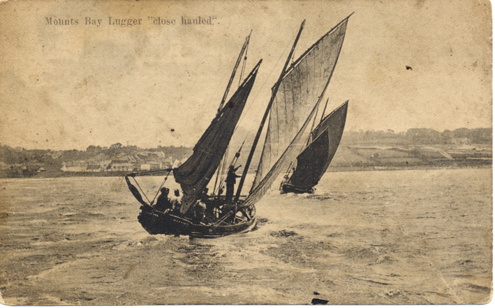 sepia postcard