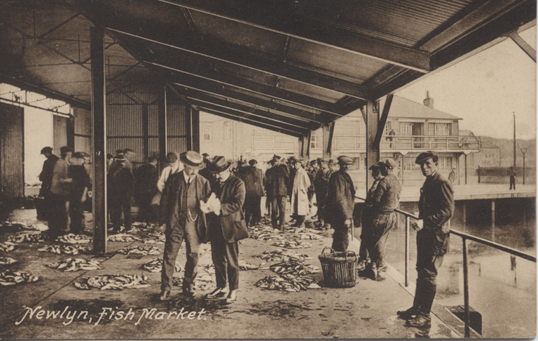 sepia postcard