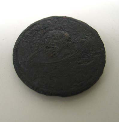 tunic button Penzance Volunteers early 19th