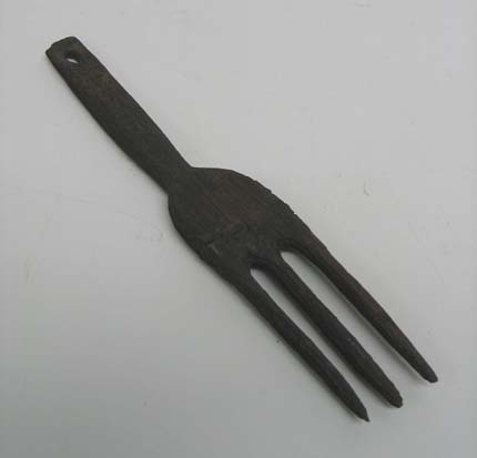 wooden fork