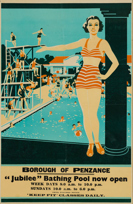 lithographic advertising poster