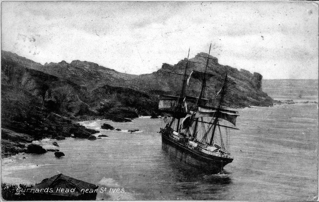 b/w postcard
