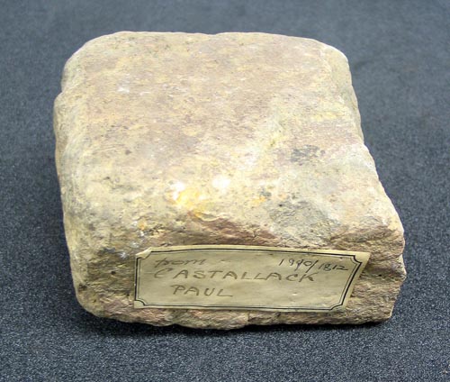 large square stone