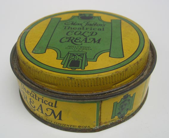 tin for cold cream