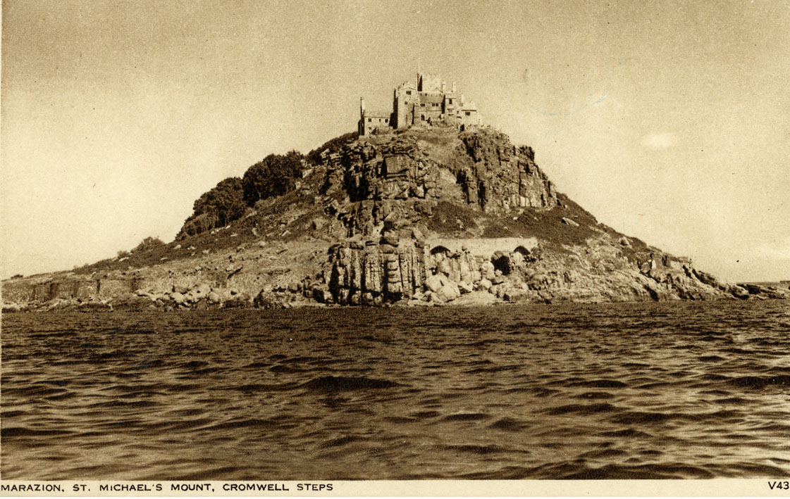 sepia postcard