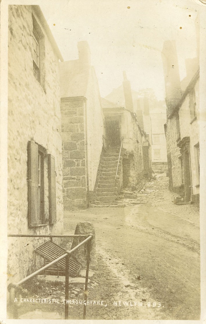 b/w postcard