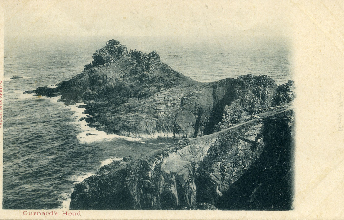 black and white postcard