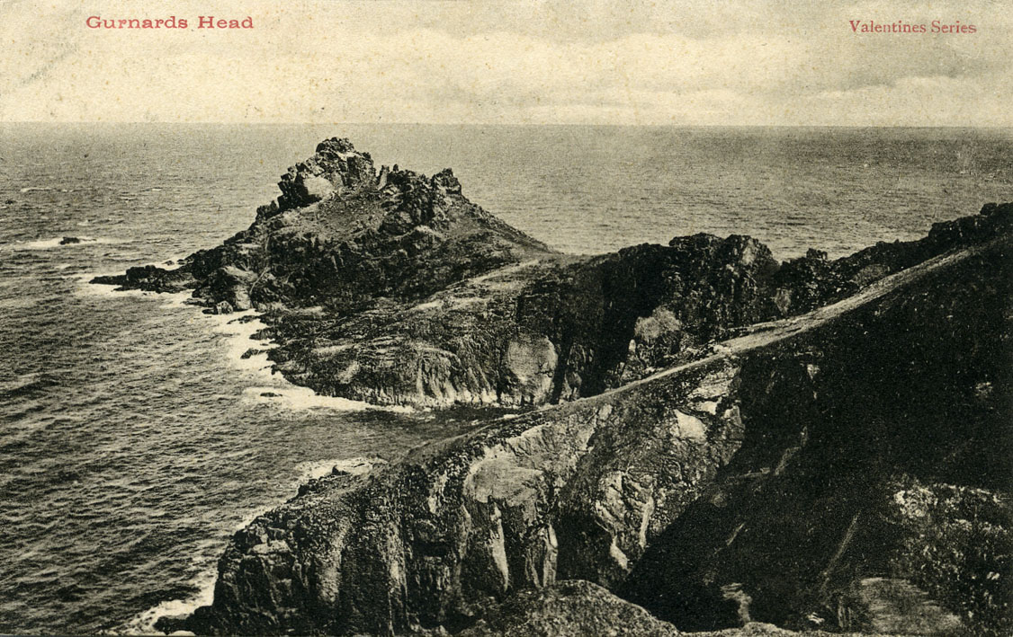 black and white postcard