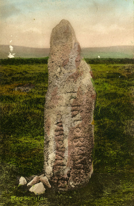 coloured postcard