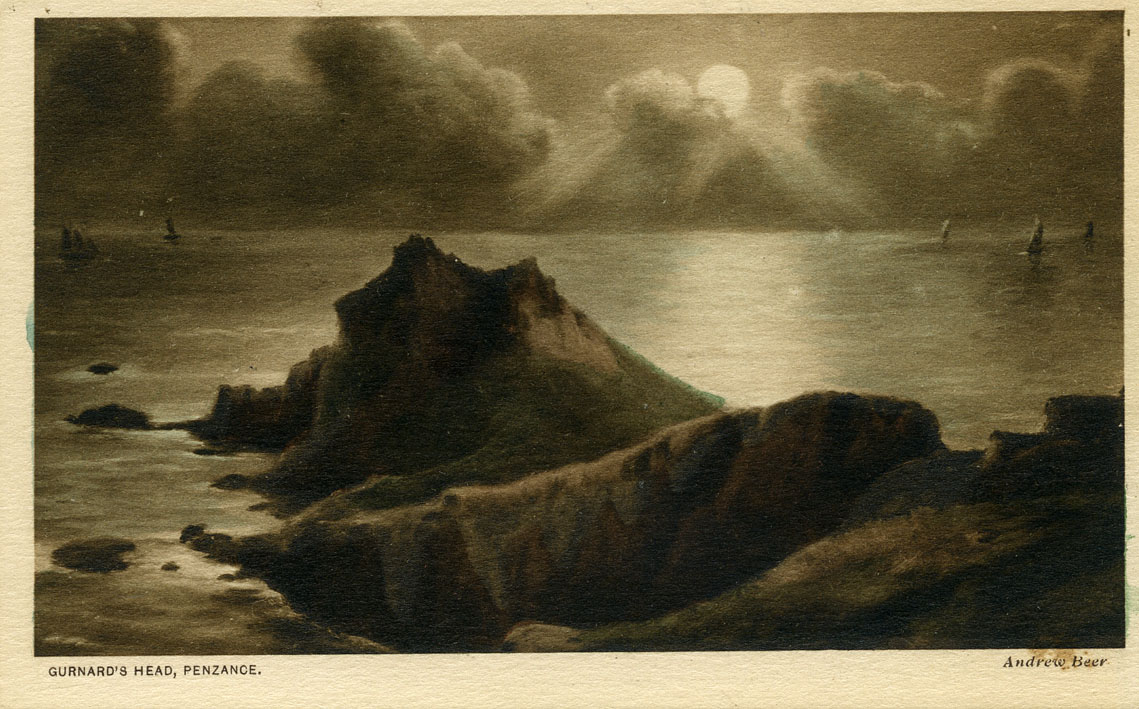 sepia postcard