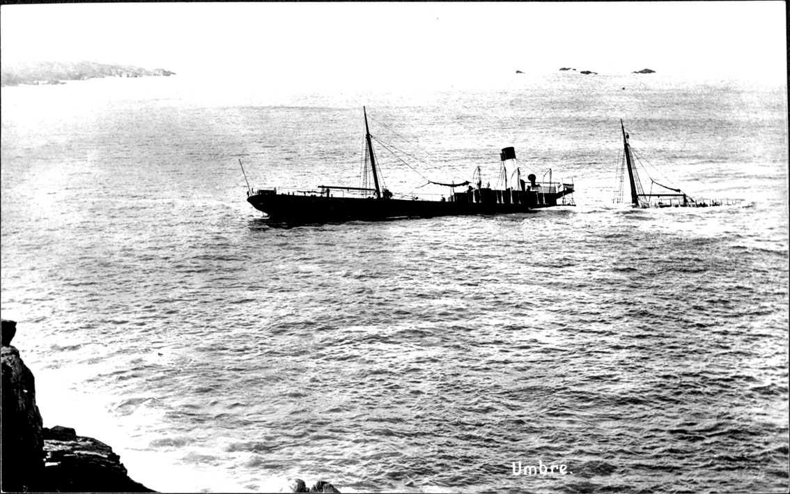 black and white postcard