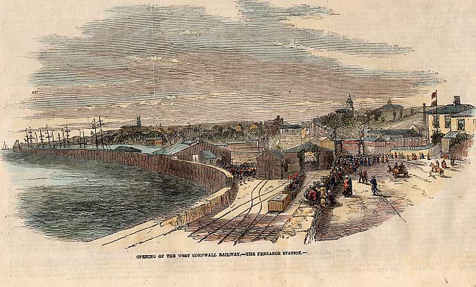 coloured engraving