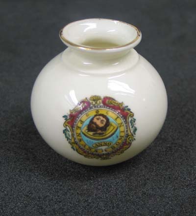 vase, souvenir ware china