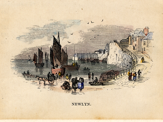 coloured engraving