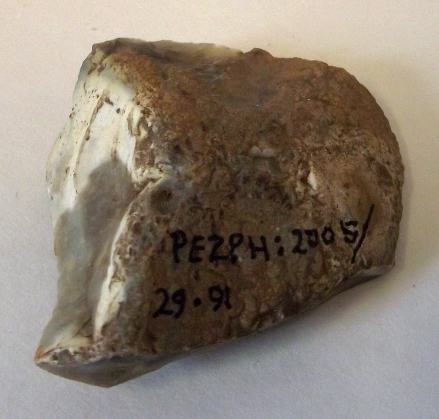 core preparation flint flake