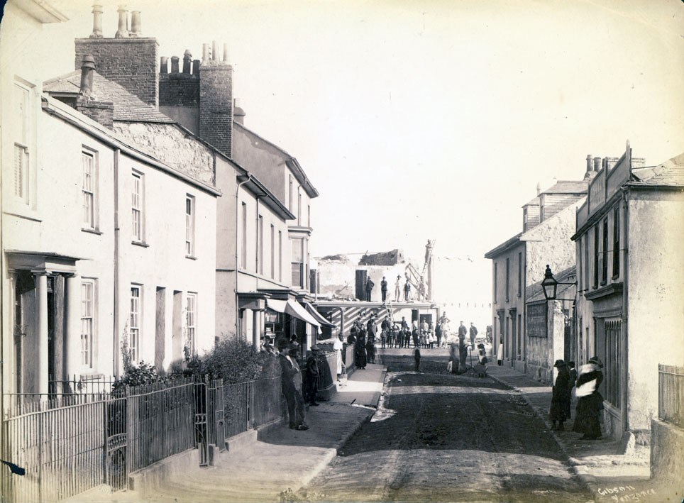 sepia albumen print