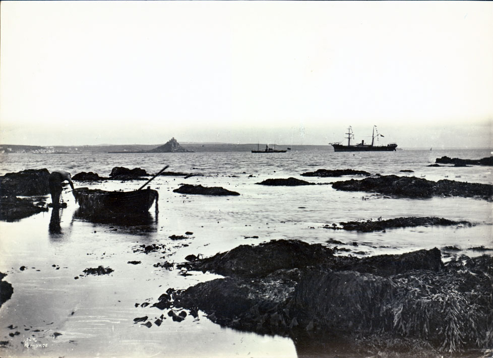 sepia albumen print