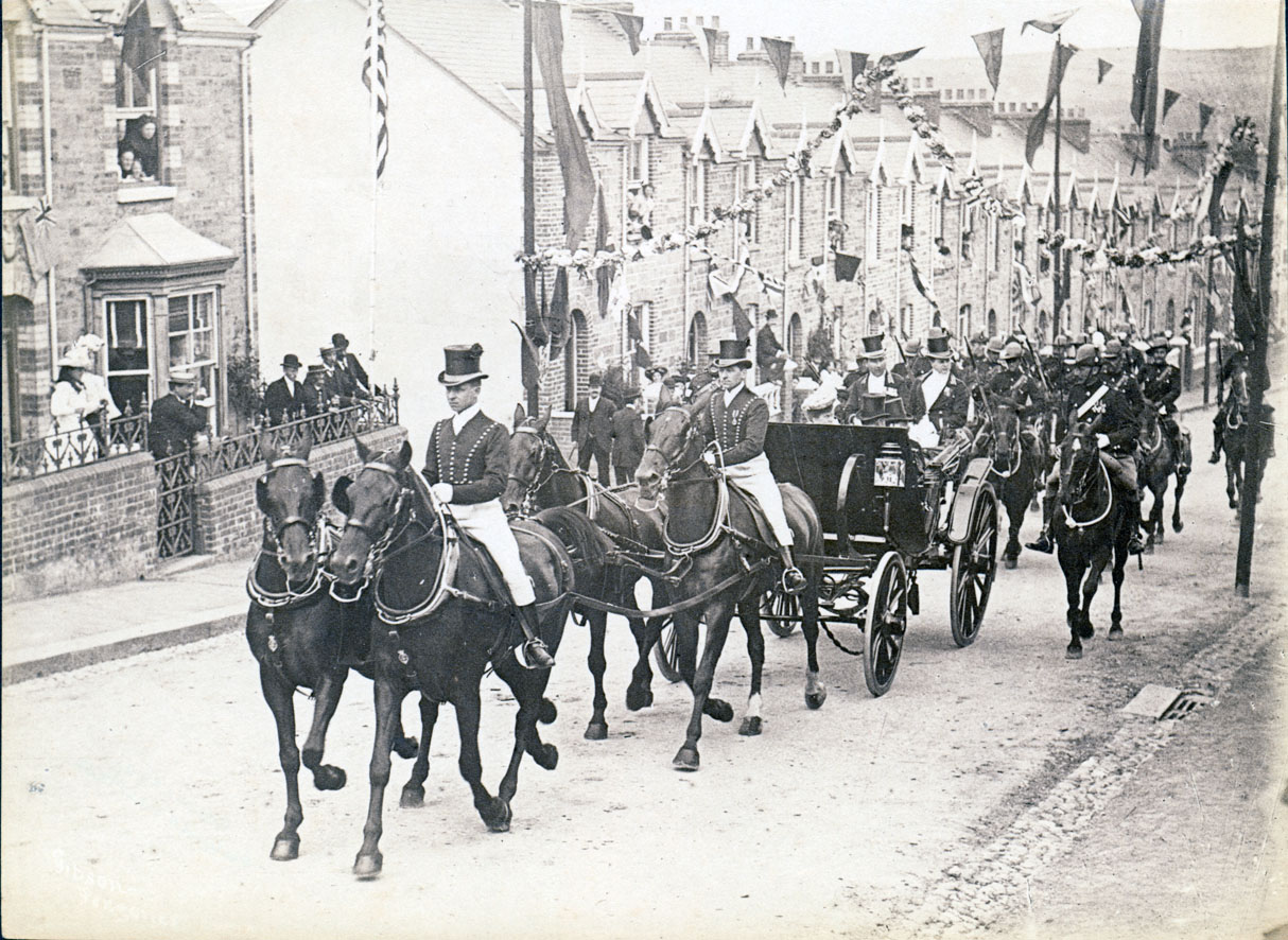 sepia albumen print