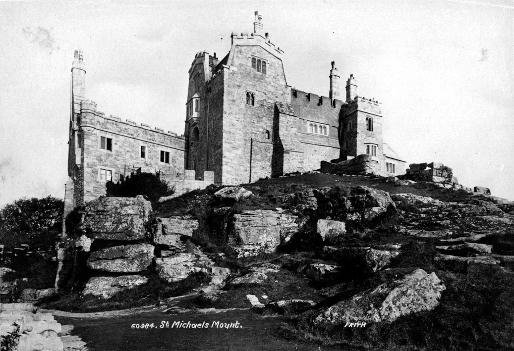 Penley Built b/w print - Penlee House