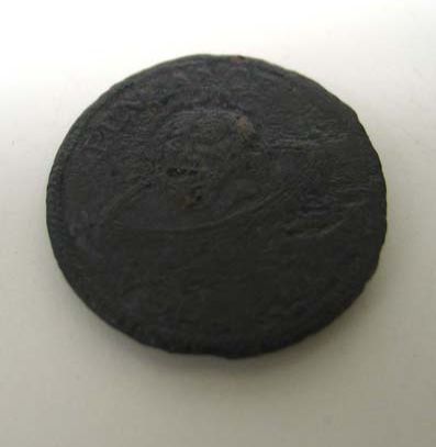 tunic button Penzance Volunteers early 19th