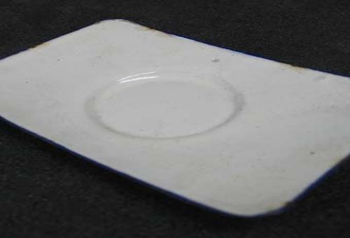 tin saucer