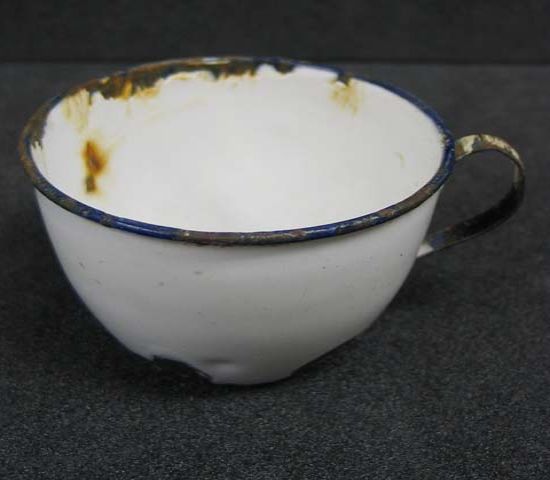 tin cup