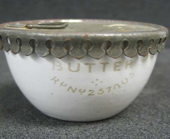 tin bowl
