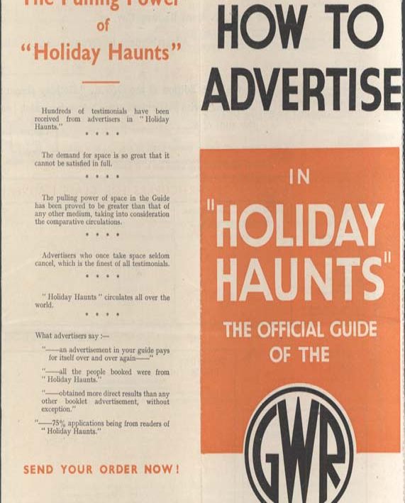 advertising pamphlet