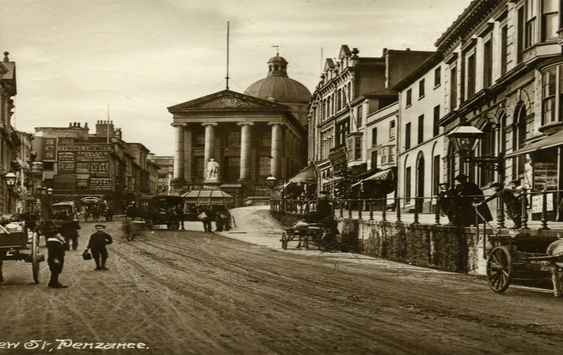 sepia postcard