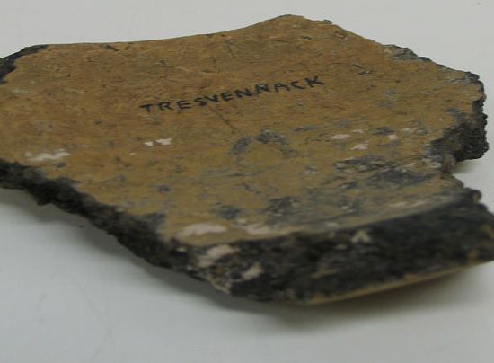 rim sherd from a large Iron Age urn with shoulder