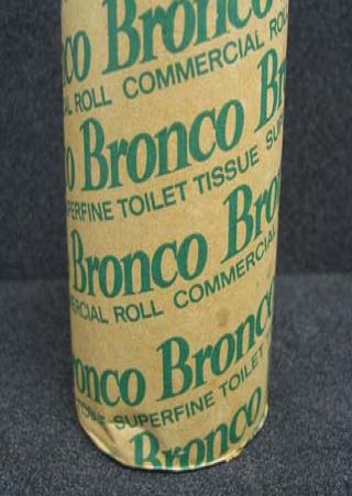 Bronco toilet paper