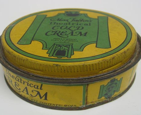 tin for cold cream