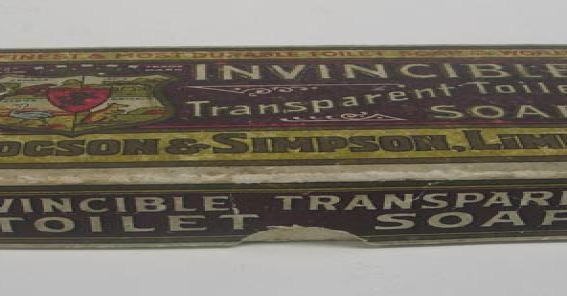 box, Invincible Toilet Soap