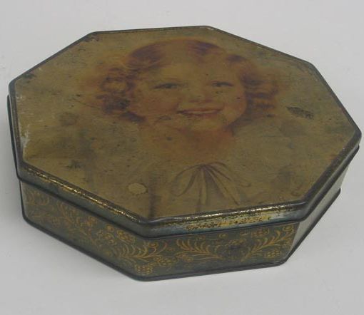 tin, octagonal