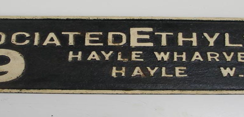 Associated Ethyl Company Limited G9 Hayle Wharves Siding Hayle WR