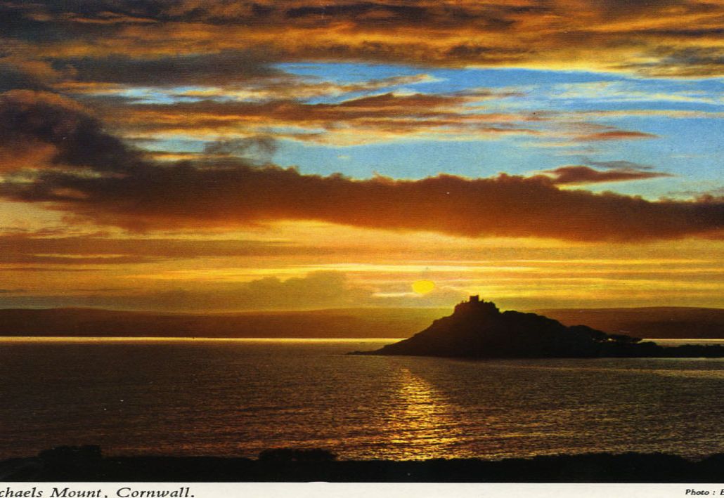 colour photograph postcard