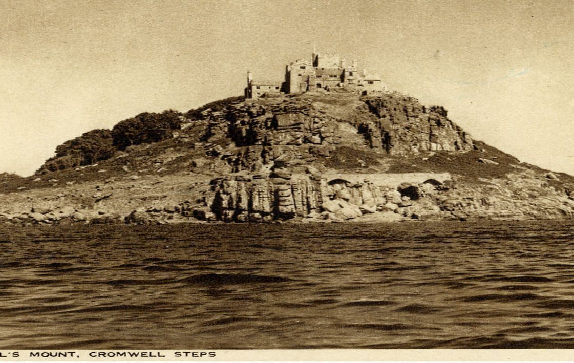sepia postcard