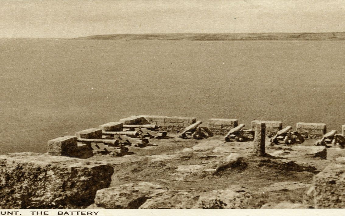 black and white postcard