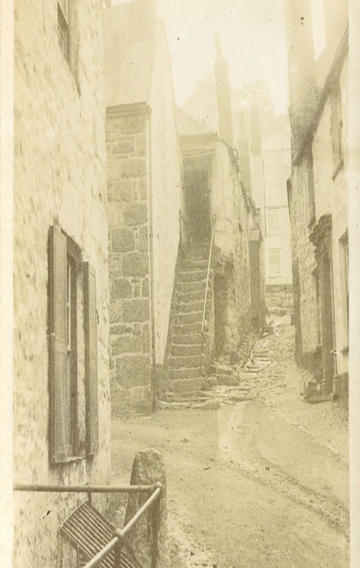 b/w postcard