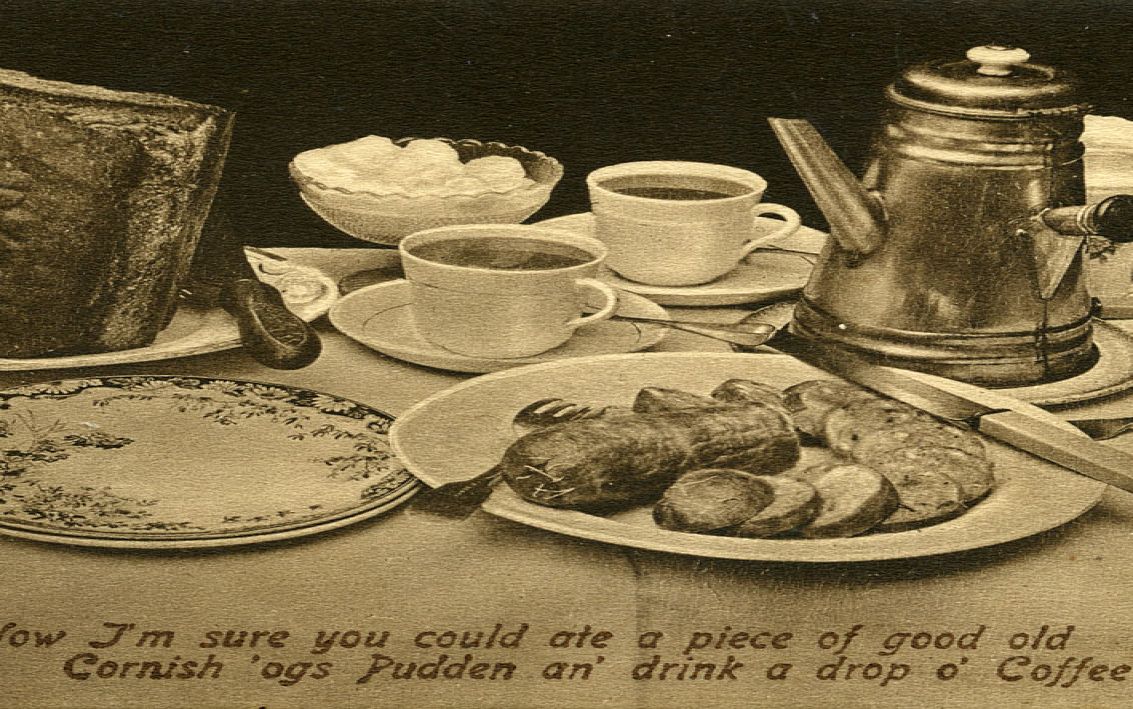 sepia postcard