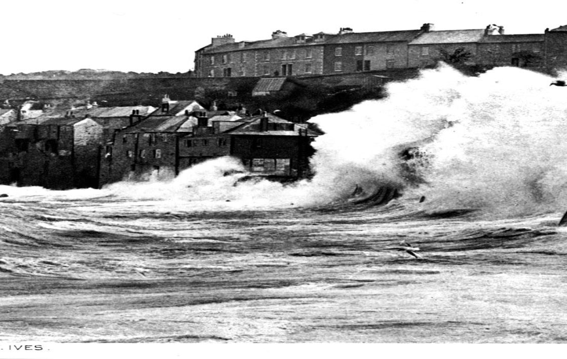 sepia postcard