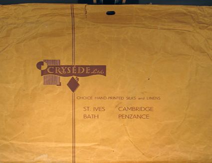 brown paper 'Crysede' carrier bag