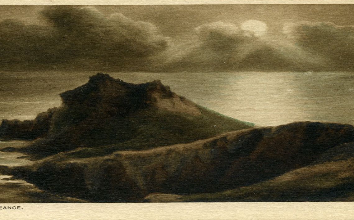 sepia postcard