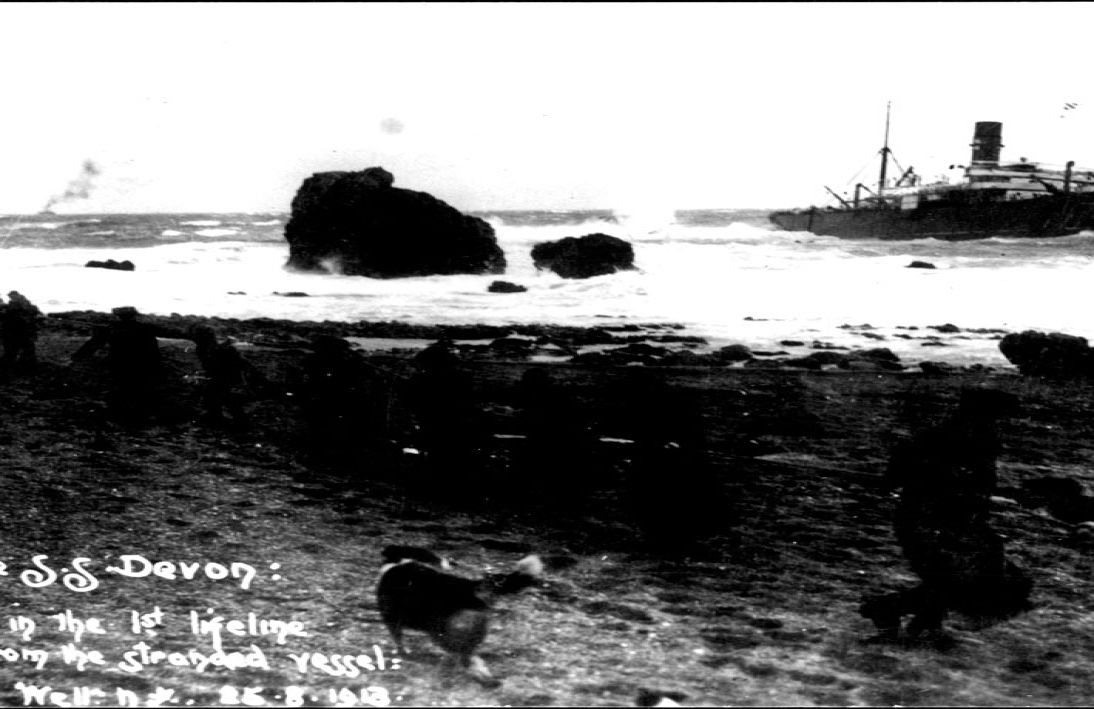 b/w postcard
