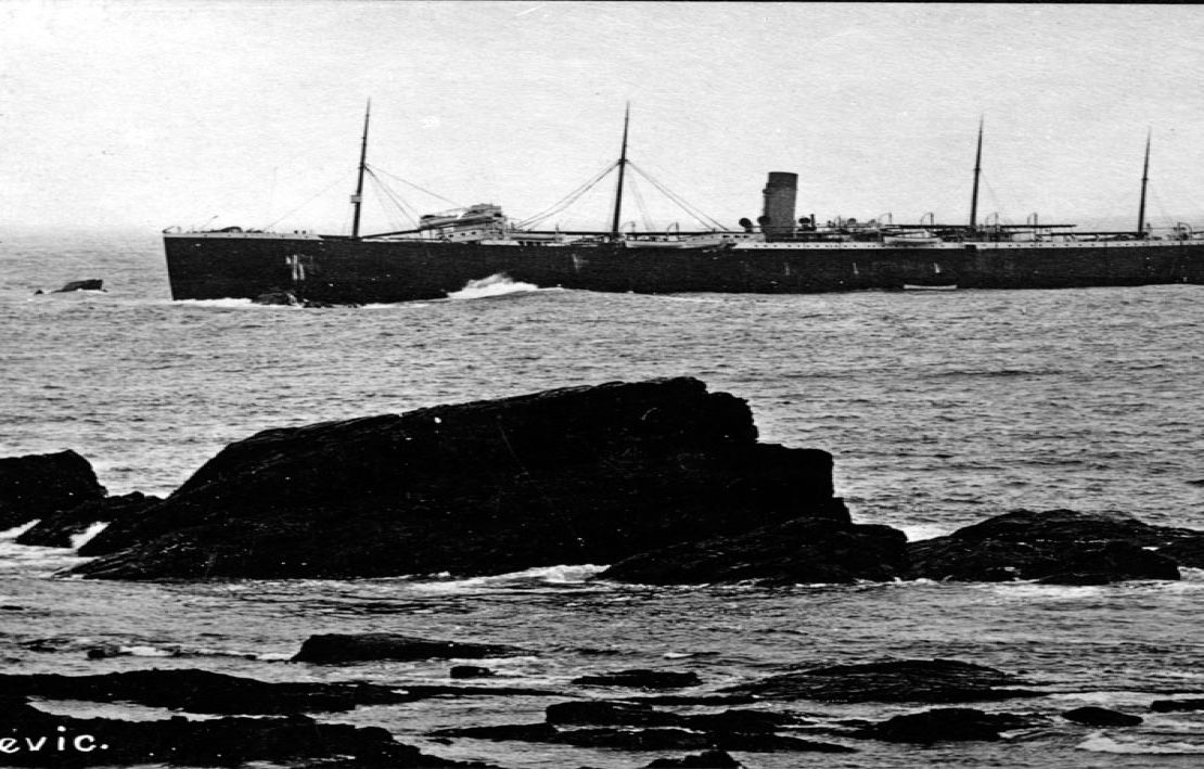 b/w postcard