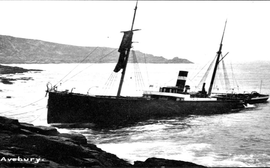 black and white postcard