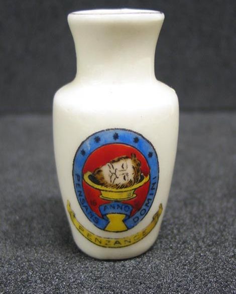 vase, souvenir ware china