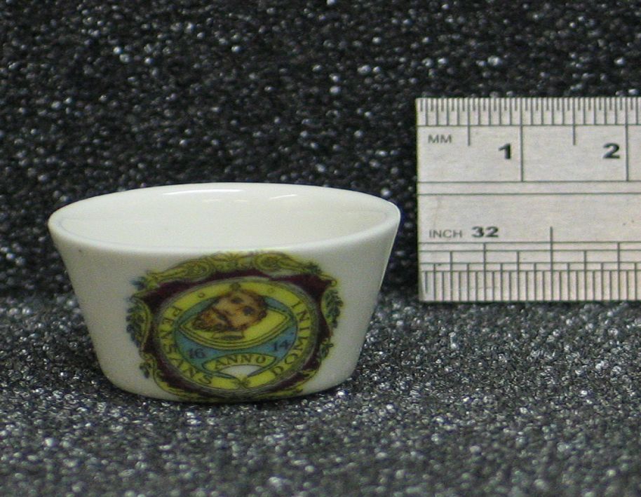 bowl, souvenir ware china