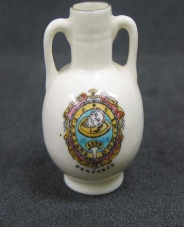 urn, souvenir ware china
