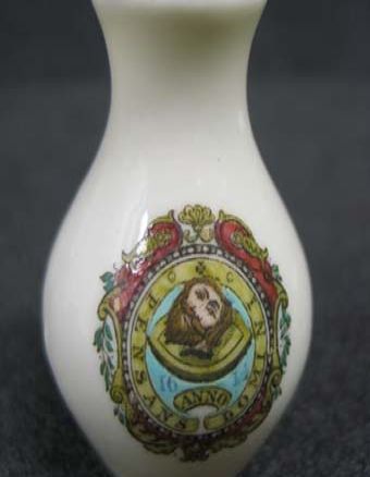 vase, souvenir ware china